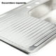 thumbnail image 4 of MEER Faucets by CNX | Fregadero para Cocina con Escurridero de Acero Inoxidable Satinado. Tarja para Empotrar, 80 x 50 x 15 cm MEER Faucets by CNX TSEI8050, 4 of 7