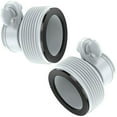 thumbnail image 1 of POINTERTECK Hose Conversion Adapter  1.25 to 1.5 Type B Hose Adapter  Replacement Hose Adapter B (2 Pack), 1 of 8