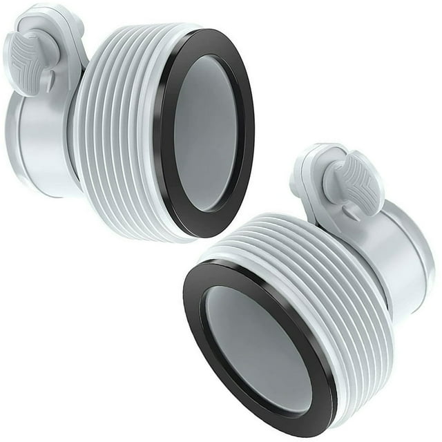 2 Pcs Adaptateur de Tuyau Type B Adaptateur de Conversion de Tuyau de Piscine
