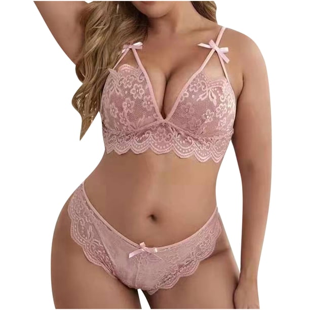Tnhcen Oversized Women's Lace Lingerie with A Playful Perspective Lingerie Sets for Women Sexy Plus Size Underwear Split Set with Conservative Style, Xl-4xl Pink Lingerie for Women Bow Knot - Walmart.ca Tnhcen Oversized Women's Lace Lingerie with A Playful Perspective Lingerie Sets for Women Sexy Plus Size Underwear Split Set with Conservative Style, Xl-4xl Pink Lingerie for Women Bow Knot - Walmart.ca