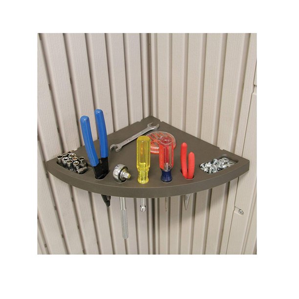 Corner Shelves 2 pk., Fits all 8 Lifetime sheds By Lifetime Walmart