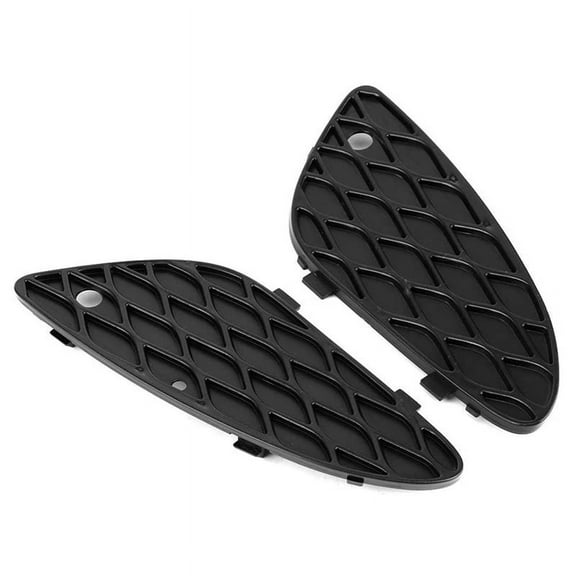 Front Left and Right Bumper Grille Insert Mesh Cover for E-Class W211 E320 E350 E500 2003-2006