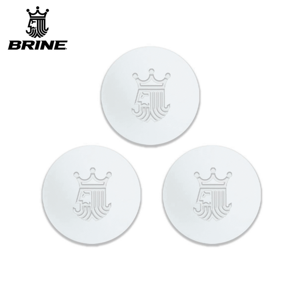 Brine 3pk 2" Rubber Lacrosse Balls 3 White Lacrosse Balls Walmart