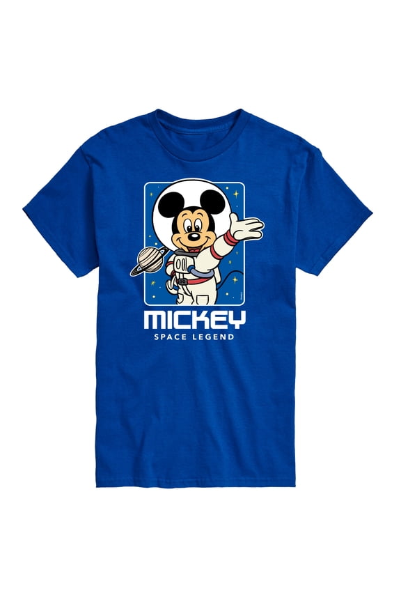 Mickey & Friends - Space Legend - Men's Short Sleeve Graphic T-Shirt