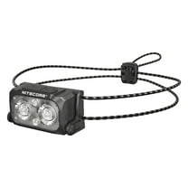Nitecore NU25 MCT UL USB-C Rechargeable 400 Lumens LED Multi-Temperature Ultralight Headlamp, Black
