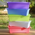thumbnail image 1 of YAOMOBB Versatile Plant Pot Indoor Rectangular Flowerpot Vegetable Growing Box Large Capacity Not Easily Deformed Vegetable Herb Planter Garden Supplies, 1 of 7