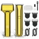 thumbnail image 1 of Afeitadoras eléctricas GSKY para hombre, set de cortadora Gold Baber, recortadora de pelo y afeitadora de láminas, recortadora de barba para hombre, 1 of 5