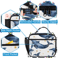 thumbnail image 3 of Herdesigns Whale Backpack with Lunch Box Ocean Cute Fish Animal Lightweight Large Travel Work Laptop Backpacks Set Casual Daypacks, 3 of 8