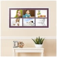 thumbnail image 2 of ArtToFrames Collage Photo Picture Frame with 6 - 8x12 Openings, Framed in White with Ruby and Black Mats (CDM-3966-153), 2 of 8