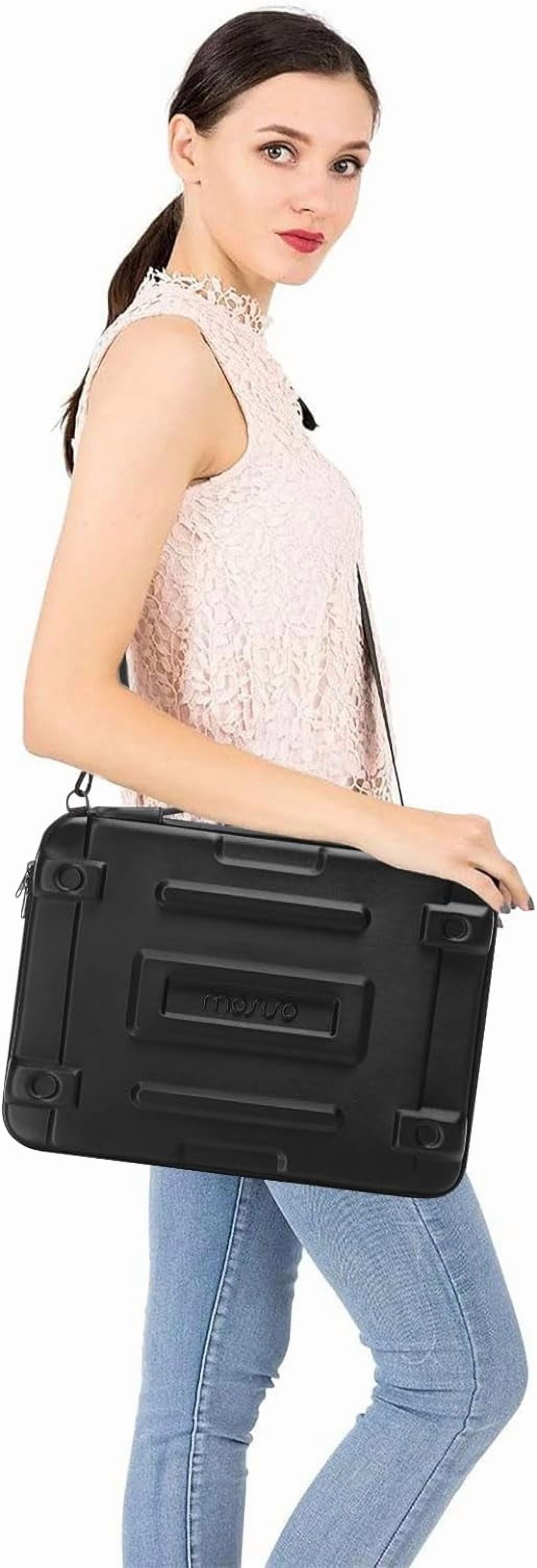 MOSISO Hard Shell Laptop Case Sleeve, 15.6 inch Computer Bag Compatible with MacBook, HP, Dell, Lenovo, Asus, Notebook, 16 inch Abstract Geometric Waterproof Carrying Case Bag with Strap