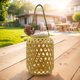thumbnail image 1 of Decoración LED de bambú natural Garden Ligera solar Rattan Rattan Imploudre al aire libre Linterna colgante para colgantes para el patio de patio Carretero, 1 of 9