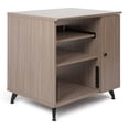 thumbnail image 4 of Gator GFW-ELITESIDECAR Elite Furniture Series Rolling Rack Sidecar Cabinet with Configurable Rack Space & Shelving Gray, 4 of 4
