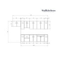 thumbnail image 4 of Kitchen Timeless Collection White Matte Color Base Size 13Ft Wide, 4 of 5