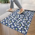 thumbnail image 4 of Paw Print Dog Bone Door Rugs,Washable Non Slip Door Mats Indoor,Decorative Door Mats,Entry Mat Indoor for Entrance,Bedroom,Kitchen,Bathroom,17"x30", 4 of 6