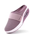 thumbnail image 4 of Fashion Solid Color Open Toe Slide Slippers Breathable Mesh Comfortable Beach Sandals Non Slip Lightweight Platform, 4 of 6