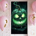 thumbnail image 2 of Glowing Pumpkin Halloween Banner Scary Face Decorative Design for Halloween Party Indoor Outdoor Decorations, 2 of 9