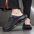 thumbnail image 2 of Men's Breathable and Comfortable Summer Clogs, Stylish Outdoor Beach Shoes Summer Slippers Wide Sandals, 2 of 9