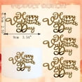 thumbnail image 3 of Adornos para tartas Hayooha Happy Valentine's Day, 16 unidades, dorados, 3 of 7