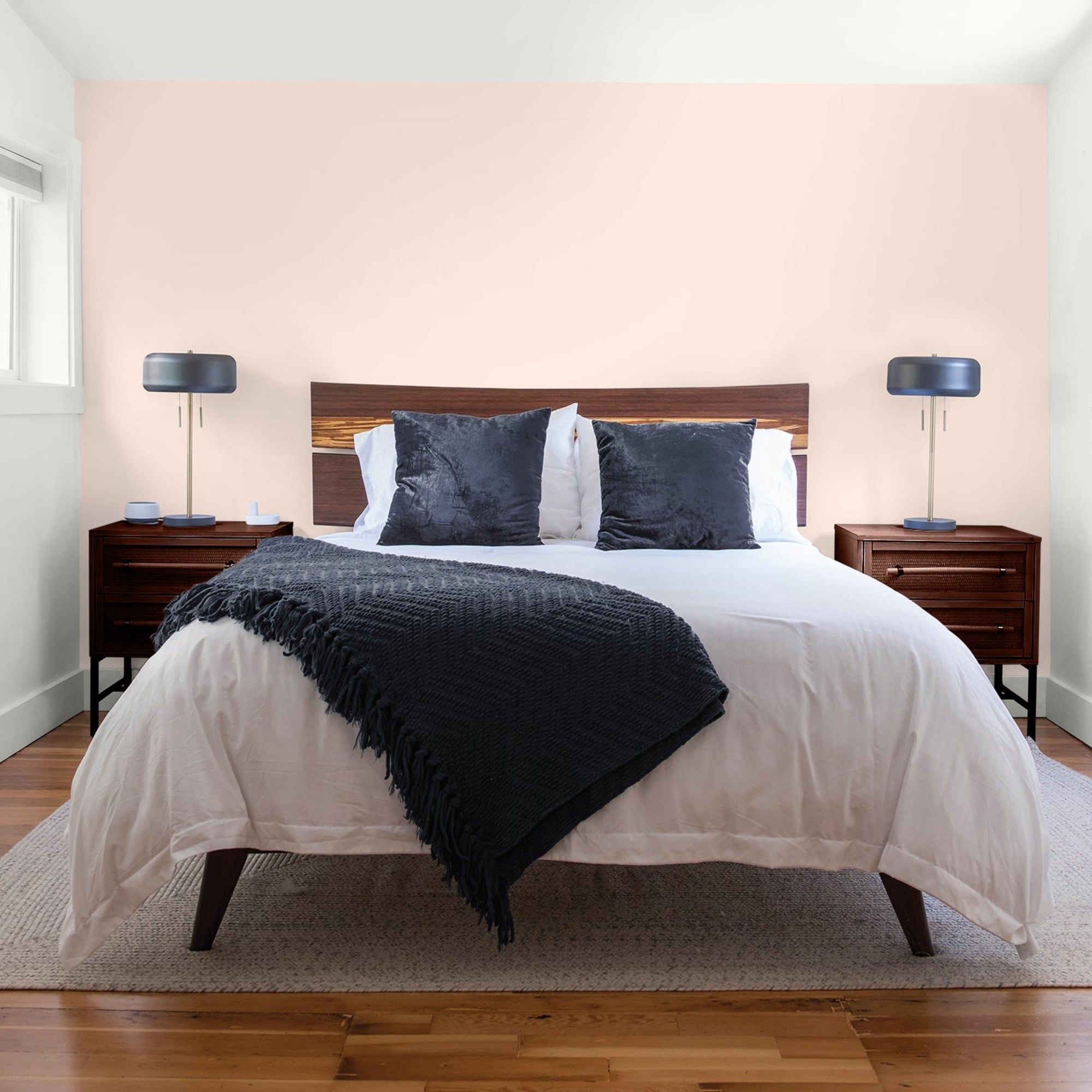Glidden Fundamentals Winter Peach / Pink, Flat Interior Paint, 1 Gallon