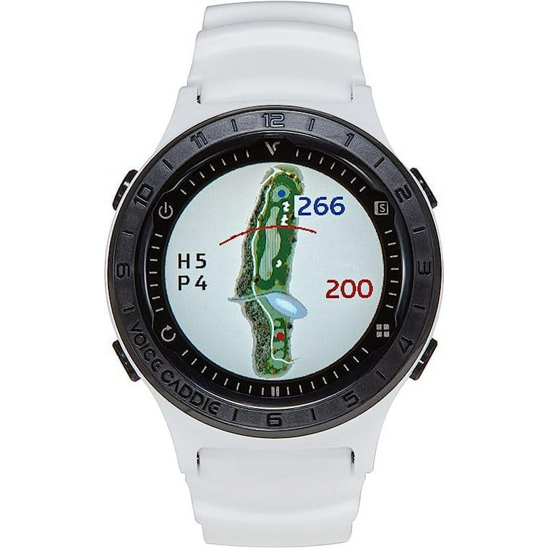 Voice Caddie A2 (GPS) 40mm Plastic Case with White Band Voice Caddie A2 (GPS) 40mm Plastic Case with White Band