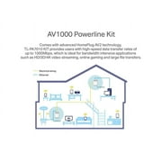 TP-Link TL-PA7017 KIT AV1000 Gigabit Powerline Ethernet Adapter TLPA7017KIT