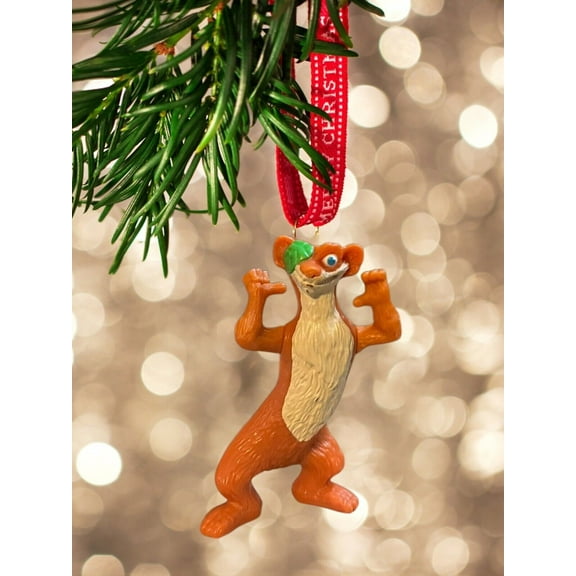 Ornament Ice Age Dawn of the Dinosaurs Buck Weasel Figure Figurine Charm 3” New