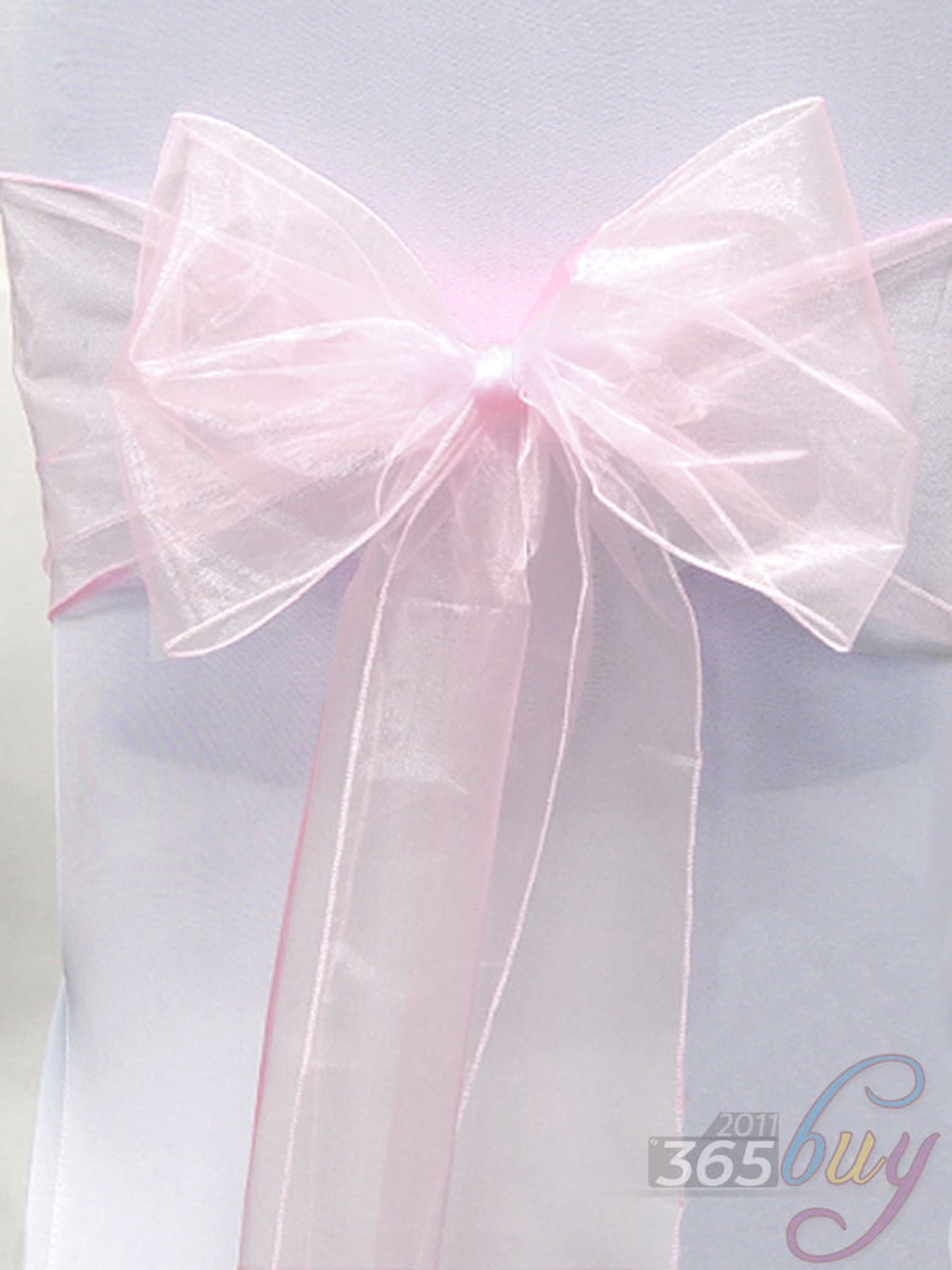 Dusky Pink Satin Wedding Chair Sashes 1,10,25,50 or 100 sashes