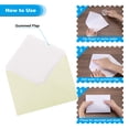 thumbnail image 4 of Uxcell 5x7 Sobres, 100 Pcs Tamaño A7 Sobres de Invitación con Solapa en V, Blanco Crema, 4 of 7