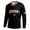 Black, variant on Boys Graphic Tees Athletic Long Sleeve Letter Print V Neck Comfortable Top for Casual Wear Boys' Tops Tees Shirts 3 Years-4 Years