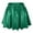 Green, variant on Fgnfyis Women's Fashion High Waist Pleated Solid Color Short Skirt Loose Skirt Metallic Skater Skirt Sparkly Shiny Flared Pleated A Line Mini Skort Womens Skirts White S