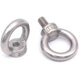 thumbnail image 2 of 1-2PCS Lifting Eye Nuts/Screw Ring Eyebolt Ring hooking nut Screws M3 M4 M5 M6 M8 M10 M12 304 Stainless Steel Durable (Color : Lifting Eye Nuts, Size : M6(2PCS)), 2 of 5