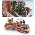 thumbnail image 3 of Rompecabezas De Tren Navideño En 3D, Regalo Perfecto De Cumpleaños Y Navidad, Juego Familiar Interactivo De Primera, 3 of 8