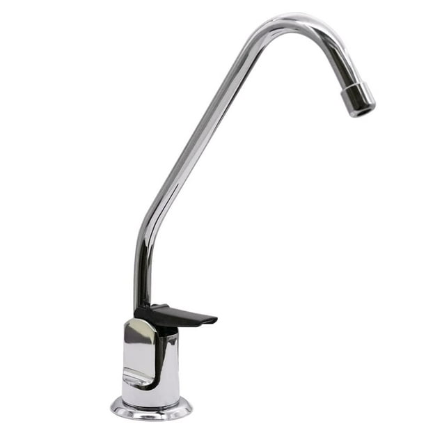 Westbrass A2031-Nl-26 Grifo Dispensador De Agua Fría Pura Estilo Touch-Flo De 8 Pulgadas, 1 Paquete De Cromo Pulido