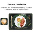 thumbnail image 6 of Wobogo The World Tree Placemats Coasters Set of 4 Heat-resistant Non-slip Easy to Clean Square Dinner Plate Mat, 6 of 8