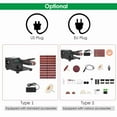 thumbnail image 4 of Adjustable Angle High Speed Electric Belt Sander with Powerful 350W Motor for Metal Wood Acrylic Grinding Forward and Reverse Rotation, 4 of 7