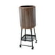 thumbnail image 4 of Bote de basura con ruedas de 18L, papelera multifuncional con estante inferior para tocador y hogar., 4 of 9