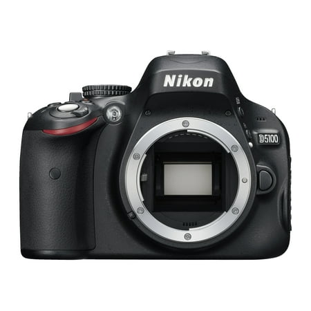 Nikon D5100 - Digital camera - SLR - 16.2 MP - APS-C - 1080p - 3x optical zoom AF-S DX 18-55mm and 55-200mm VR lenses