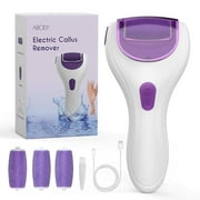 Angle View: Abody Electric Callus Remover for Feet, Abody Rechargeable Electric Pedicure Tool, Professional Foot File Callus Remover with 3 Roller Heads LED Display, for Cracked Heels, Dead Skin