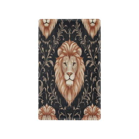 Switch Panel Switch Decoration 2.76x4.53x0.28 Inches Unused Outlet Cover Switch Plate Wall Plates Living Room Kitchen Bedroom Study Switches Pretty Cartoon Lion Face