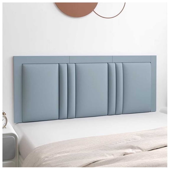 Self-adhesive anti-collision wall padding, upholstered wall panels, upholstered headboard, 3D wall stickers for bedrooms and playrooms