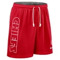 thumbnail image 2 of Men's Nike Red Kansas City Chiefs Sideline Reversible Dri-FIT Shorts, 2 of 5