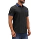 thumbnail image 4 of CAMISA POLO DE NEGOCIOS RETRO WESTERN DE MANGA CORTA PARA HOMBRES INSPIRADA EN EL GOLF, CON ELASTANO, EN COLOR NEGRO, TALLA XL, 4 of 6
