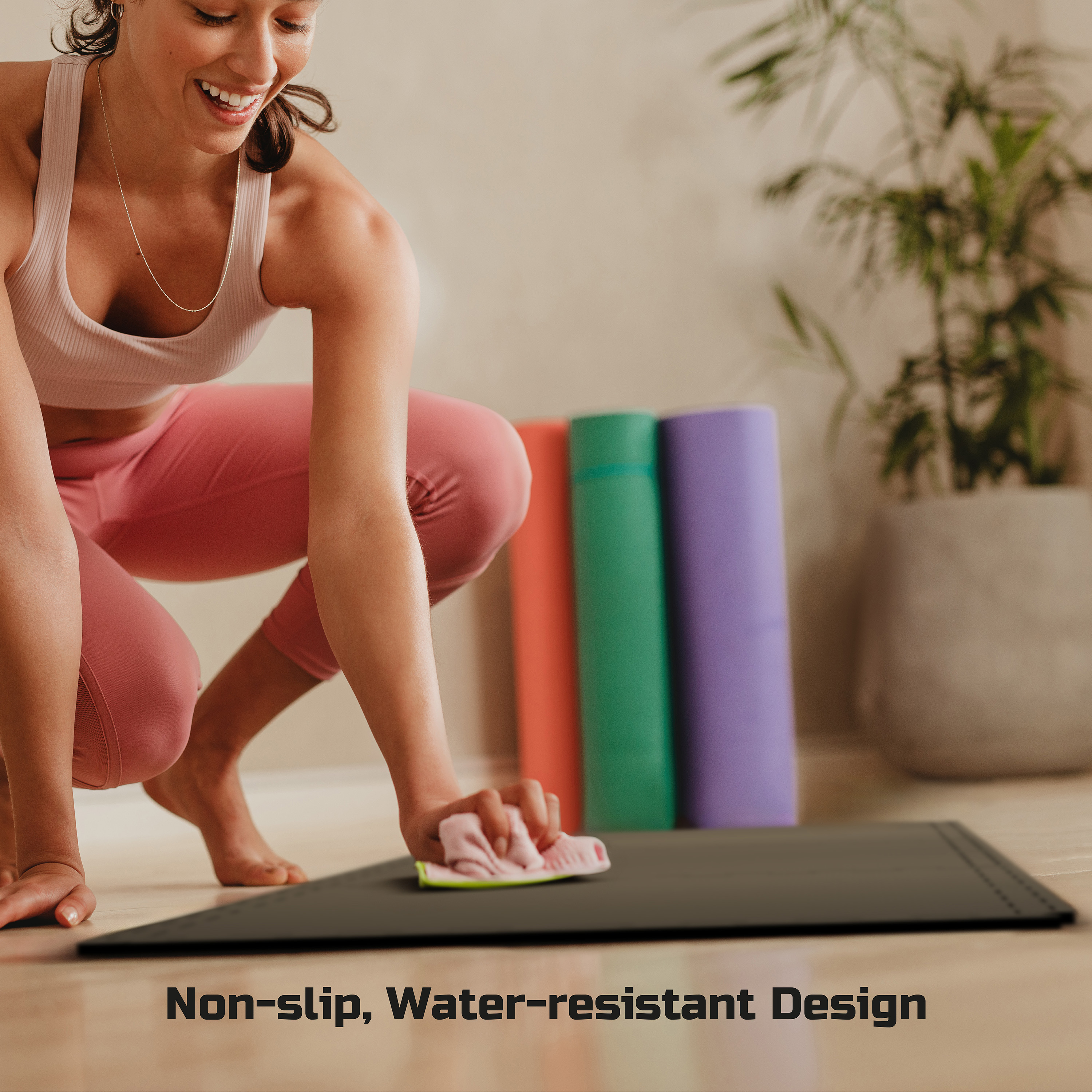 FitRx Pro Mat Exercise Mat 12-Pack Interlocking Tiles photo 6