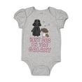 thumbnail image 1 of Body de bebé STAR WARS Darth Vader gris de 18 meses, 1 of 8