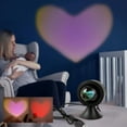 thumbnail image 4 of Valentine Romantic Heart Projector Light, LED Projection Lamp, USB Night Lighting for Atmosphere Sleep Room Decor Aesthetic Photography Valentine Gift, 4 of 5