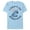 Light Blue, variant on Men's Lilo & Stitch I Don't Do Mornings Stitch Distressed Graphic Tee Beige Large