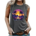 thumbnail image 2 of LiMoi Summer Savings Tank Tops Womens Tops Trendy Summer Floral Blouses Casual Plus Size Shirts for Women, 2 of 5