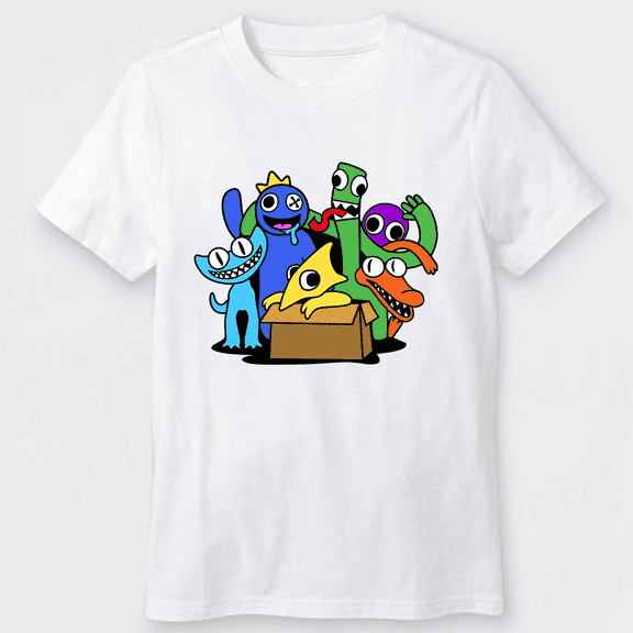 Kids Rainbow Graphic T-Shirt Size 8