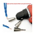 thumbnail image 5 of Terminal de torsión rápida para electricista, conector rápido, herramienta de cableado automático, color plateado, 5 of 5