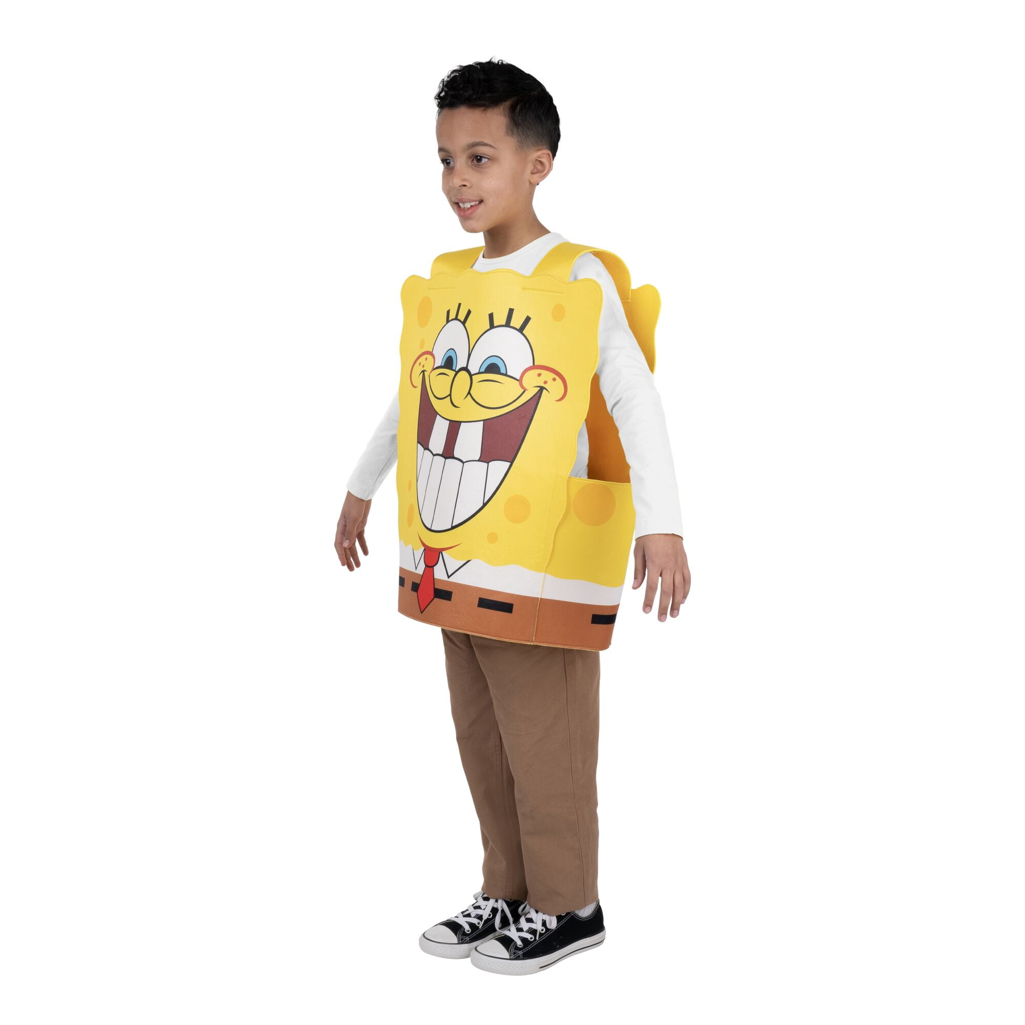 Nickelodeon Sponge Bob Halloween Costume for Children, One Size Fit, by Jazwares